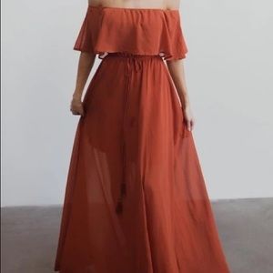 Baltic Born Off The Shoulder Maxi Dress